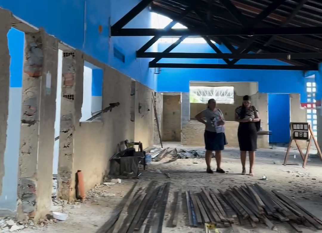 Camacã: Começou a tão sonhada reforma do Colégio Estadual Anísio Loureiro em São João do Panelinha